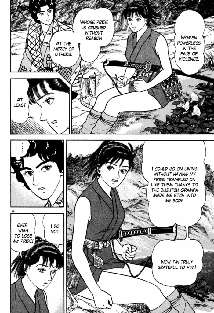 Too bad you are at the mercy of an author that draws you naked way too often.