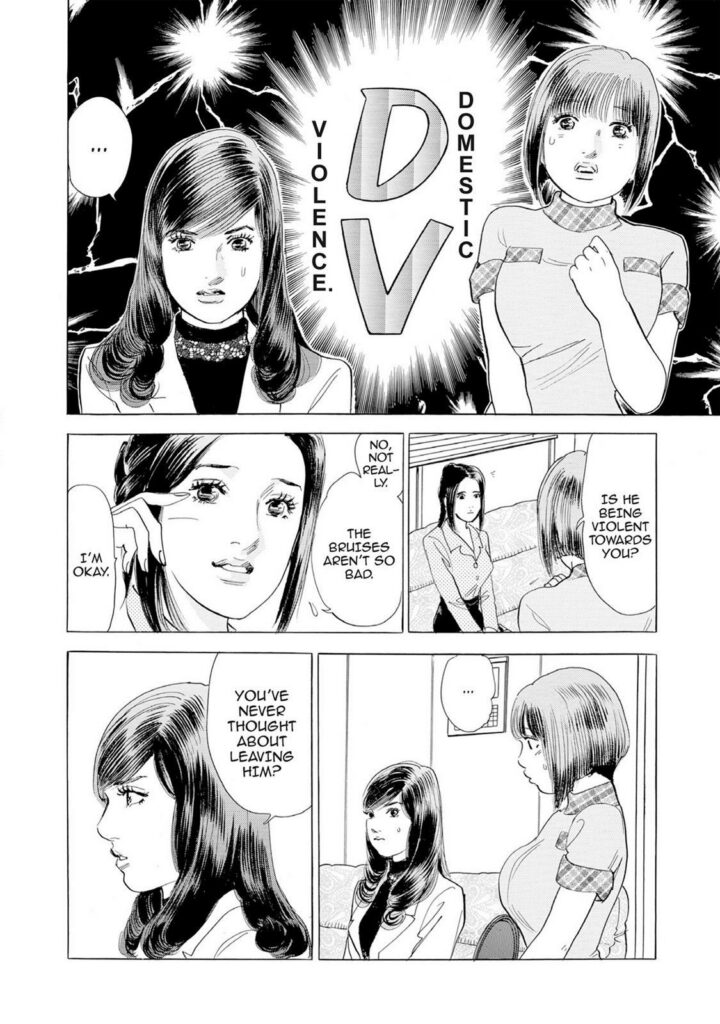 The victim and the abuser stayed happy together in the end.